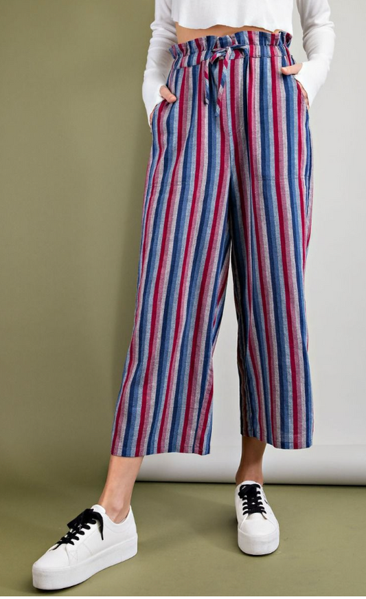 Aeria Striped Pants