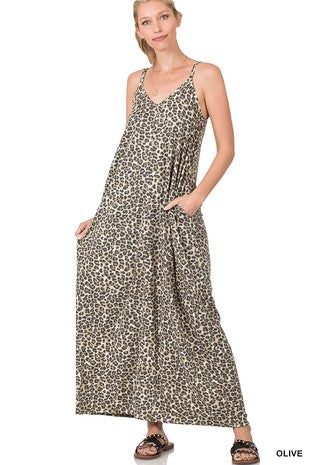 Leopard Print Maxi