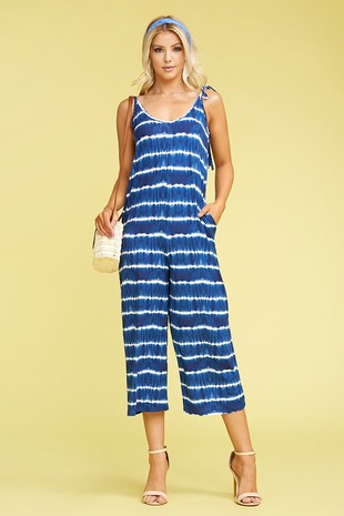 Striped Jumpsuit